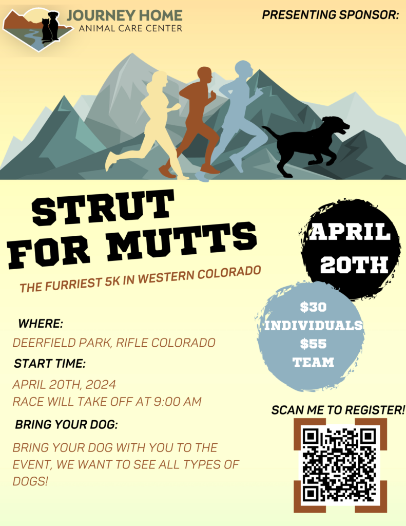 Strut For Mutts Event Flyer
